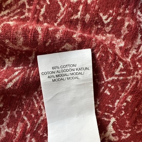 LUCKY BRAND | NWOT SLEEVELESS BOHO BLOCK PRINT TOP COTTON BLEND  | MEDIUM - Picture 7 of 8